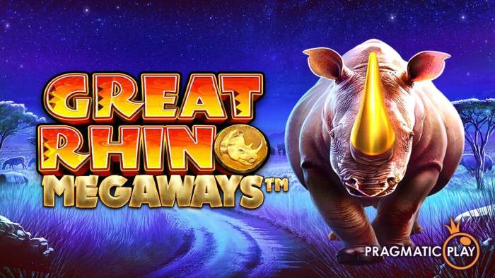 RTP Tinggi Slot Great Rhino dan Kemenangannya